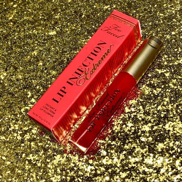 📣💄24 HOUR SALE💄📣Too Faced Lip Injections “Strawberry Kiss” BNIB - Picture 6 of 8